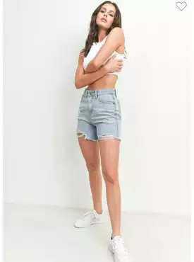 90's Denim Girlfriend Shorts