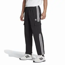 ADICOLOR CLASSICS 3-STRIPES CARGO PANTS 'BLACK'