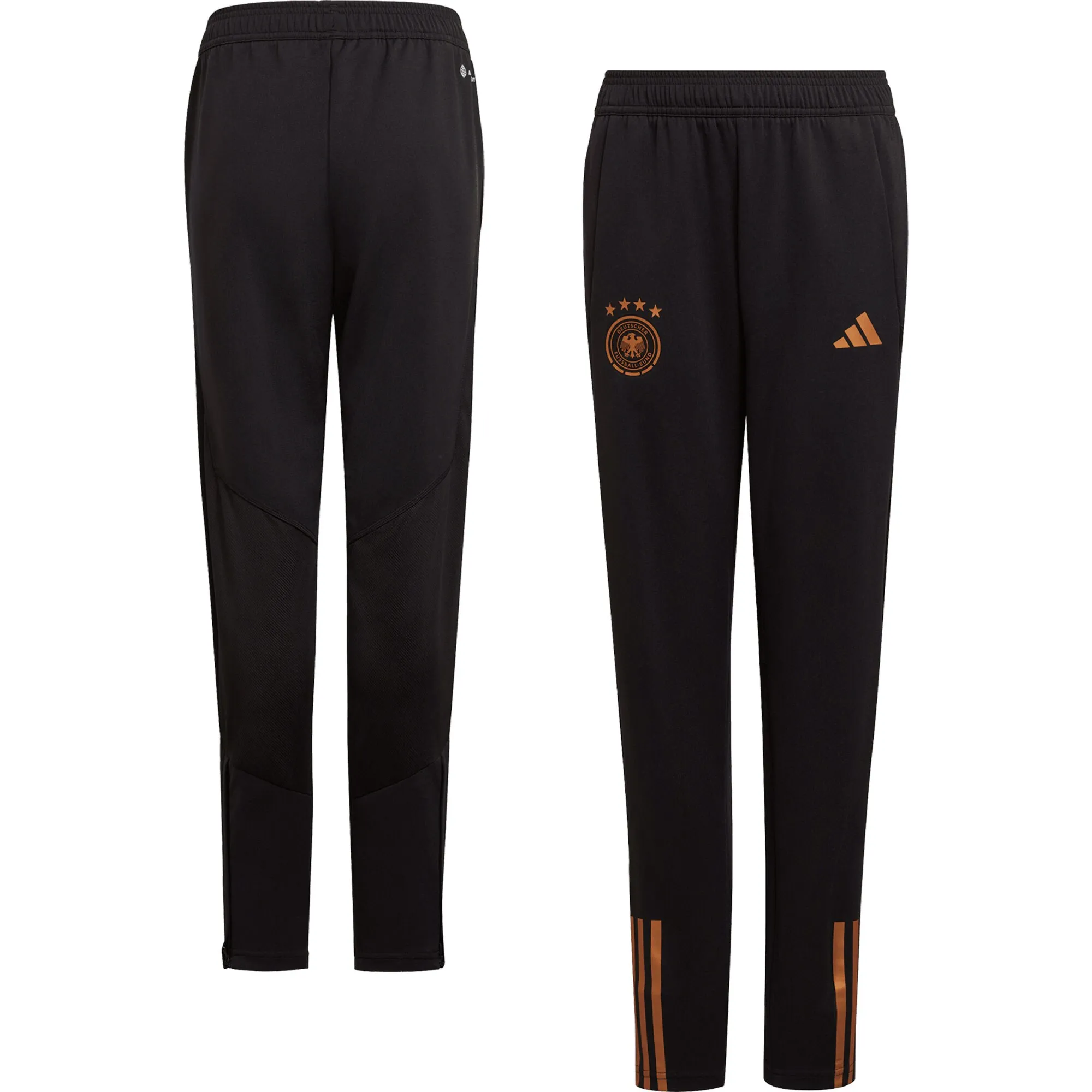 adidas Germany National Team Youth Black AEROREADY Training Pants