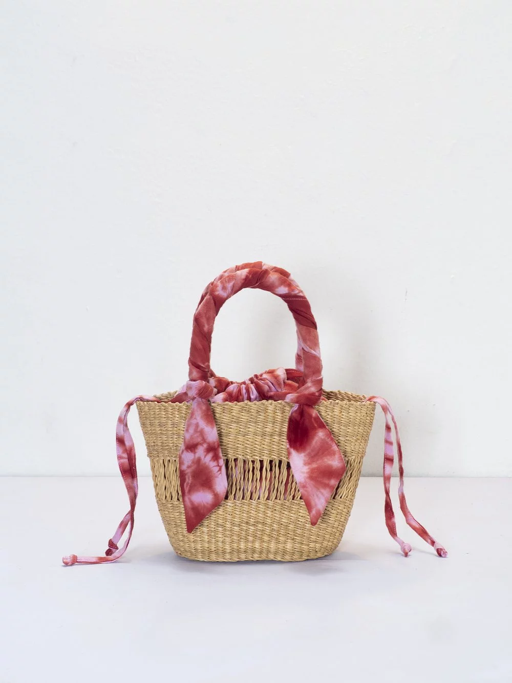 AKETEKETE Ayine Top handle Basket Bag - Mini