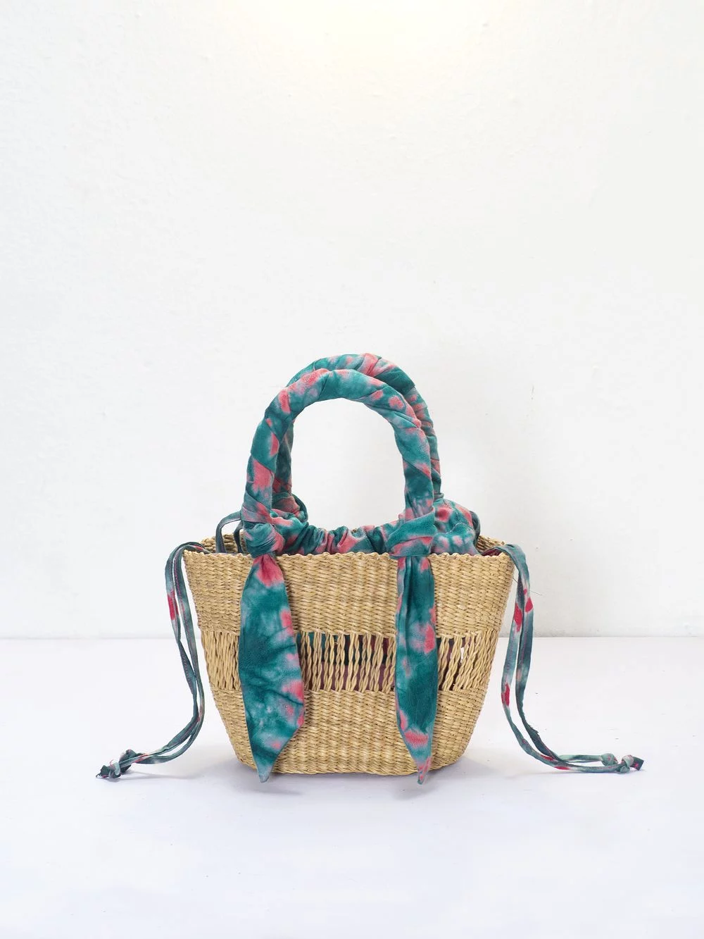 AKETEKETE Ayine Top handle Basket Bag - Mini