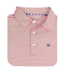 Albatross Polo - Coral/Aruba