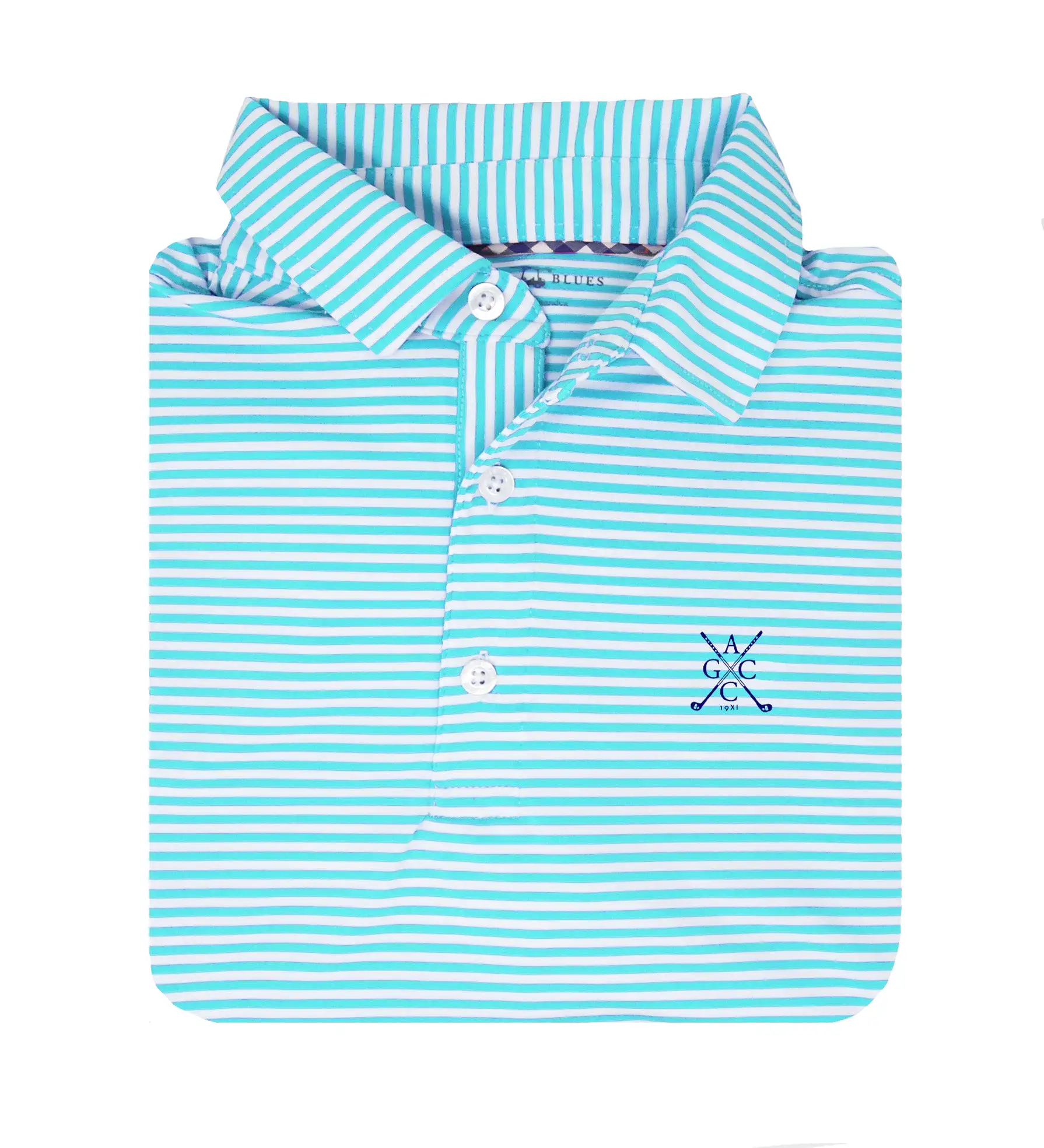 Ames CC - Albatross Polo- Aruba/White