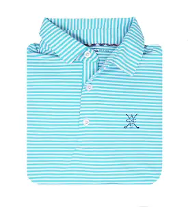 Ames CC - Albatross Polo- Aruba/White