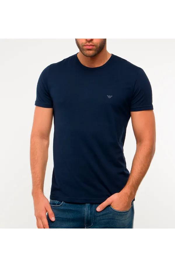 Armani 2-Pack Tee Navy