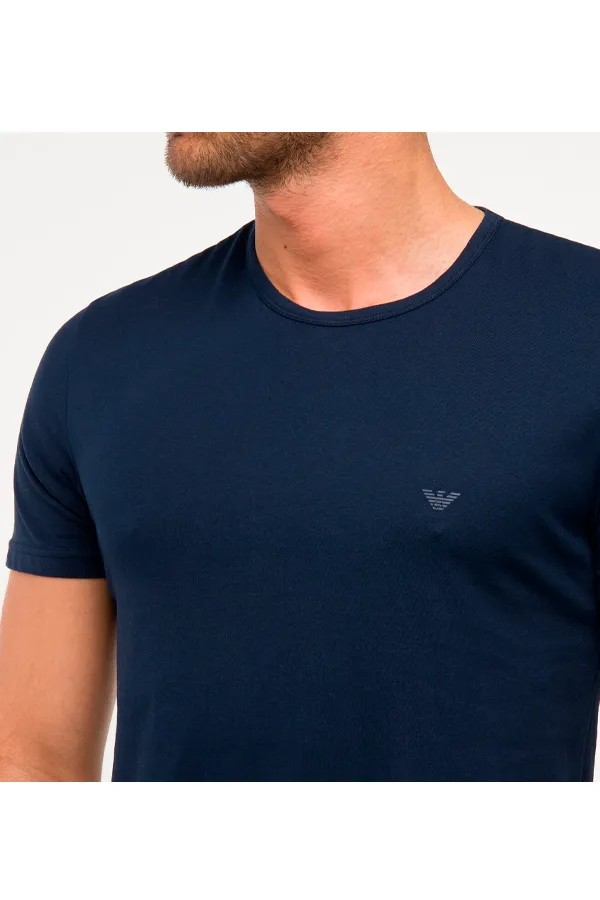 Armani 2-Pack Tee Navy