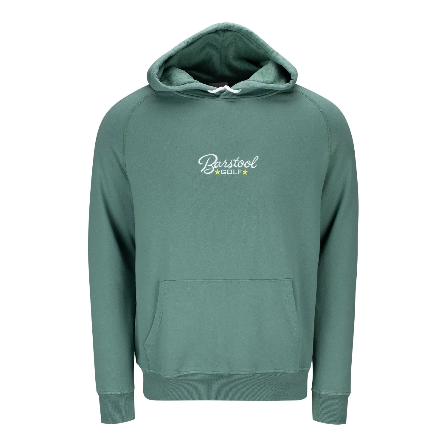 Barstool Golf LPGA Men's Vintage Hoodie in Green