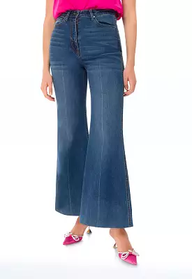 Basic Simple Denim Trouser