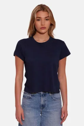 Bebe Lux Tee - Navy