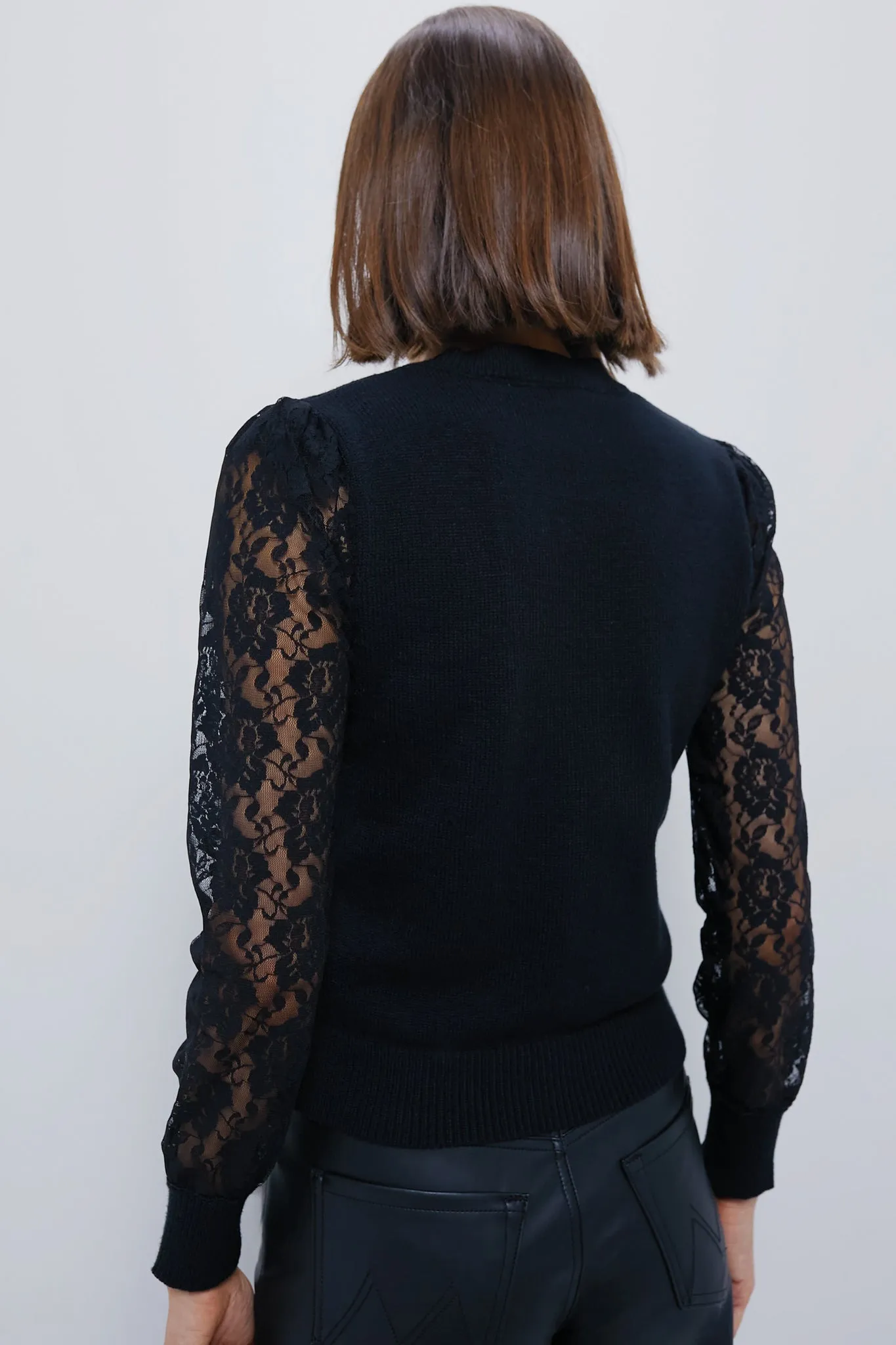 Black Lace Londyn Sweater