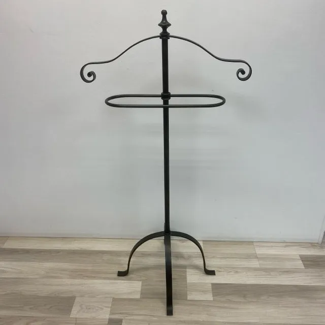 Black Wrought Iron Suit Rack