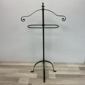 Black Wrought Iron Suit Rack