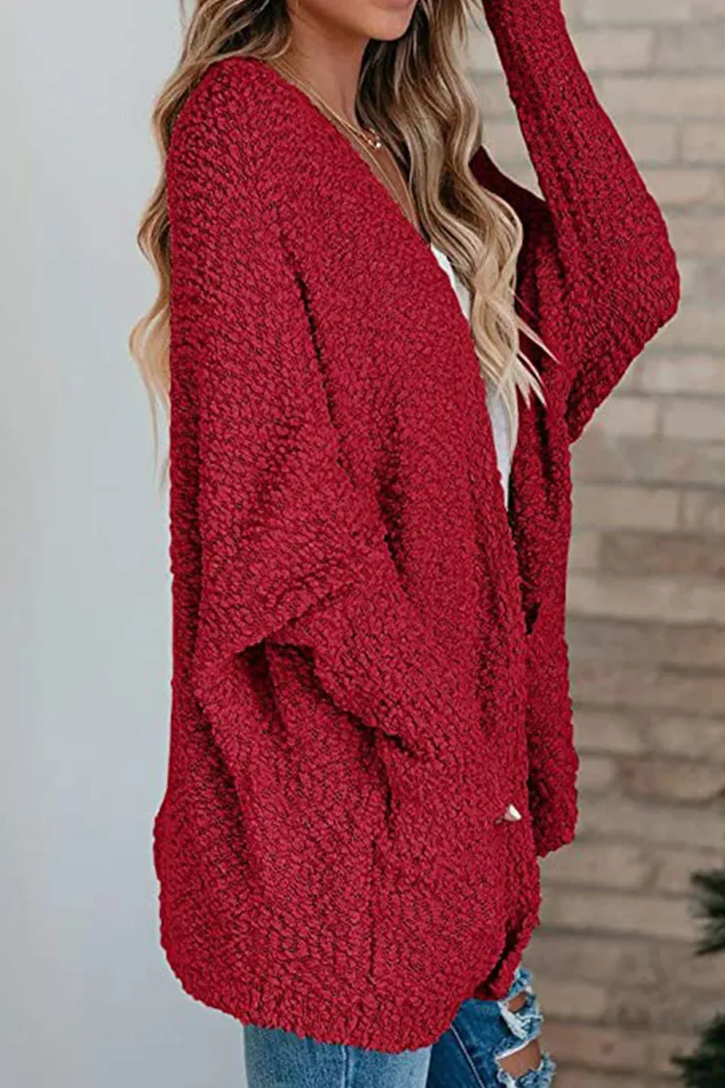 Casual Daily Comfy Bat Sleeve Cardigan(6 colors)