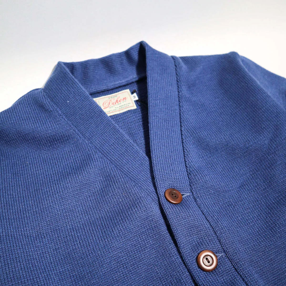 Classic Cardigan Sweater - Bridge Blue