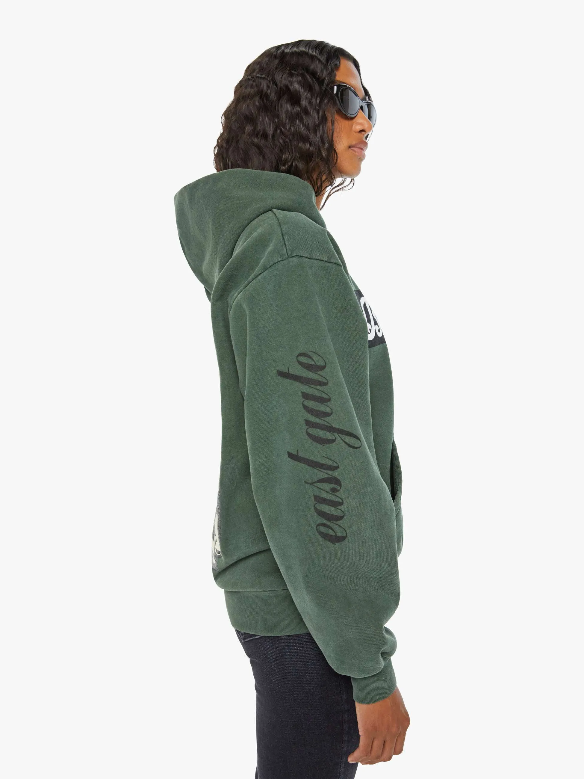 Cloney Bel-Air Pull Over Hoodie - Forest Green