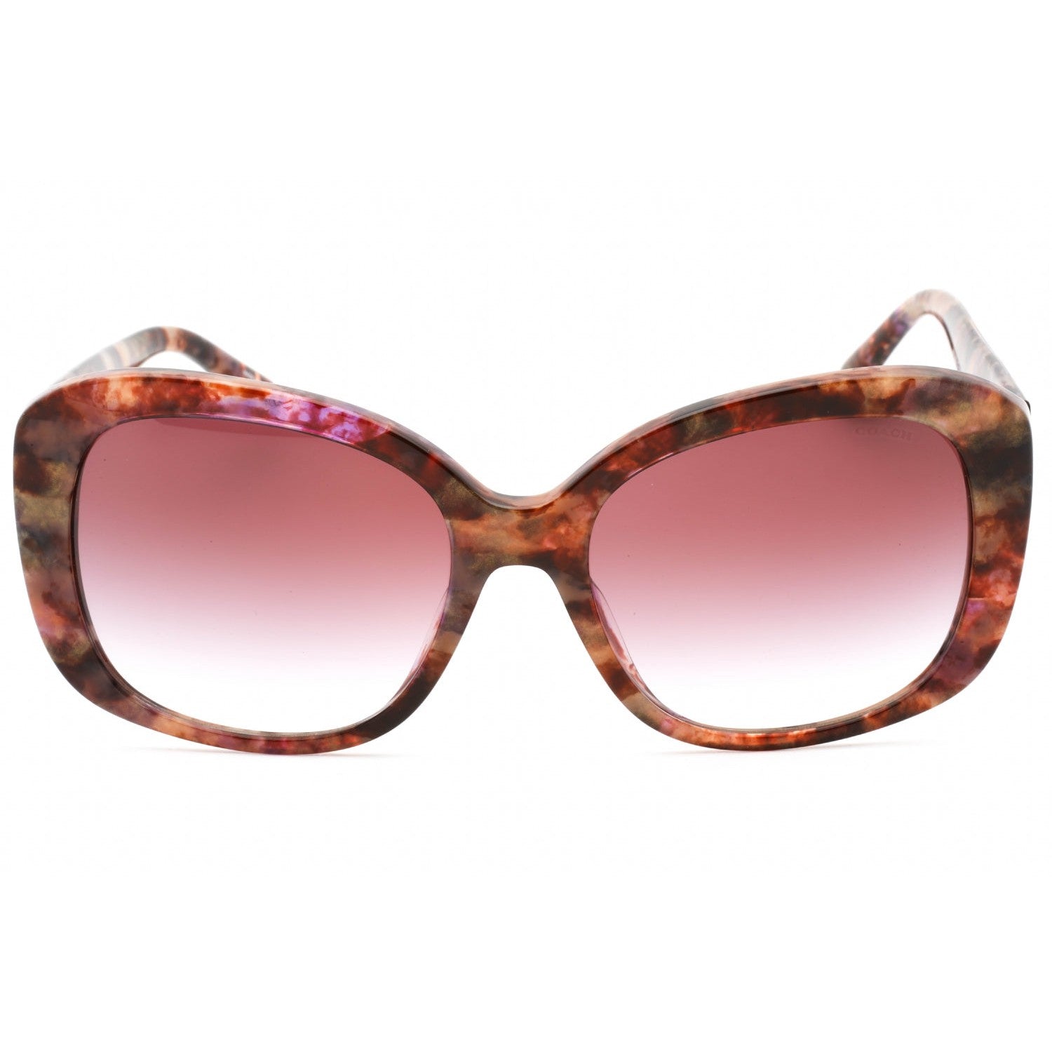 Coach 0HC8363U Sunglasses Petal Tortoise/Gradient Pink Women's