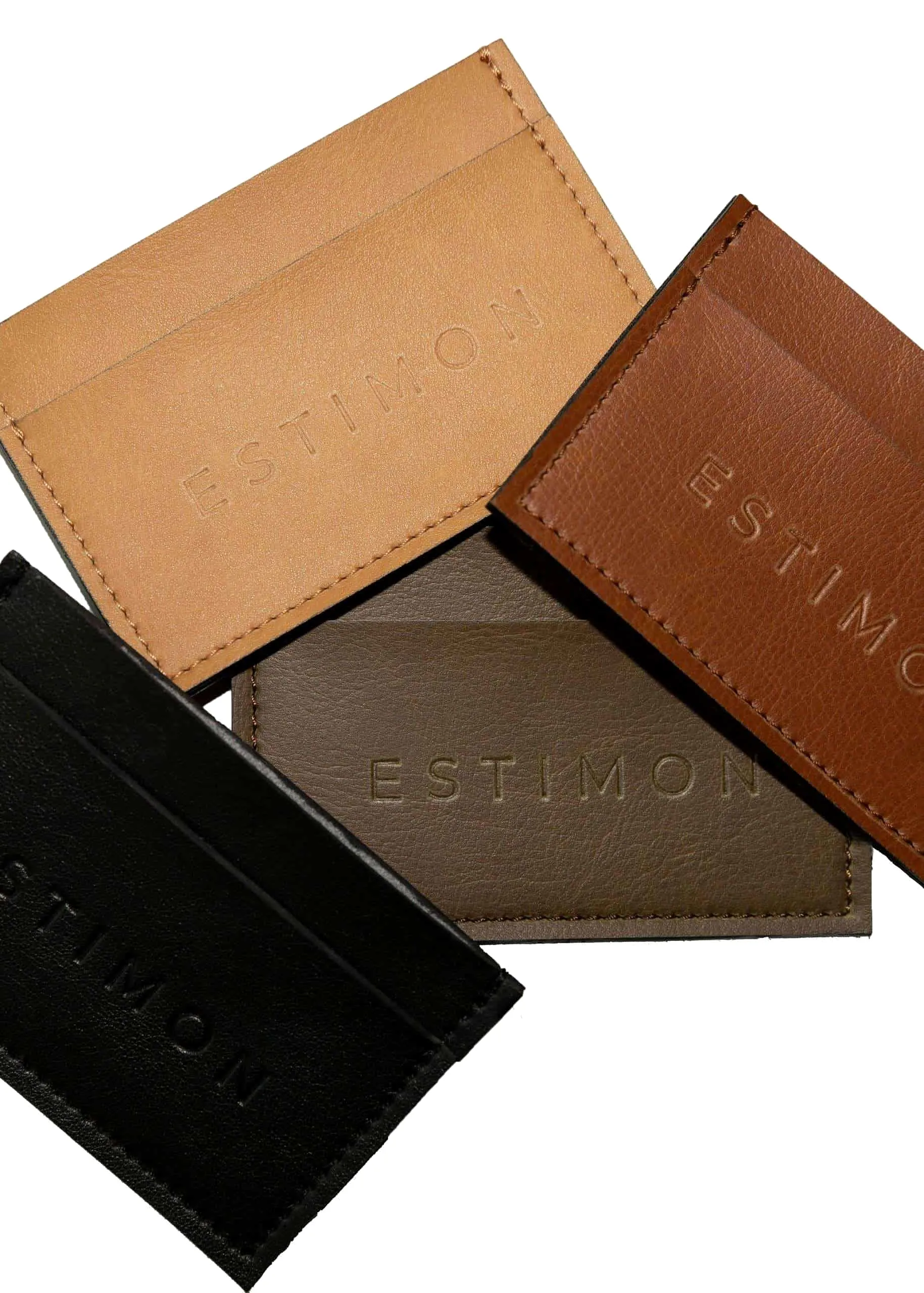 Corn Leather Vegan Cardholder | Brown