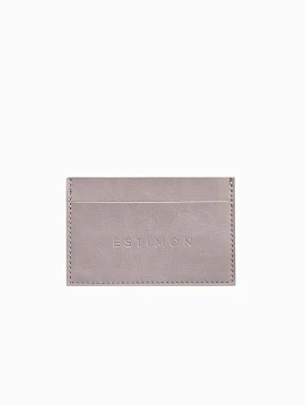 Corn Leather Vegan Cardholder | Grey