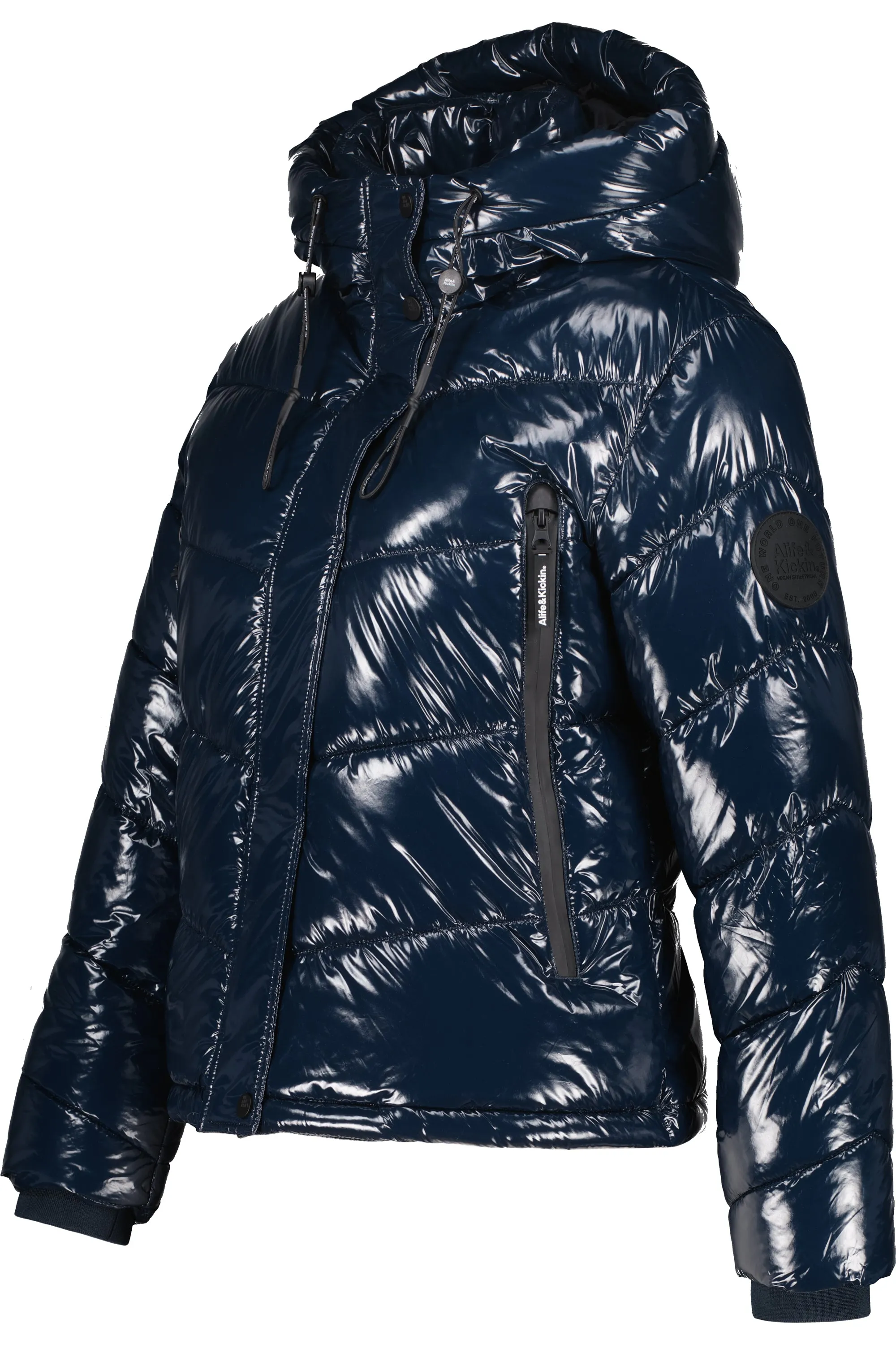 DayanyAK A Puffer Jacket Dunkelblau