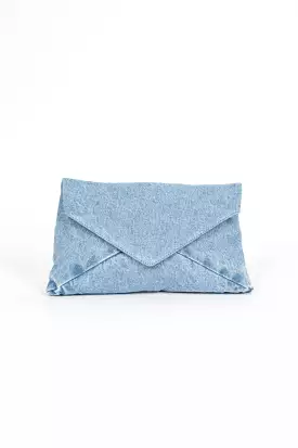 Denim Handbag Light Blue