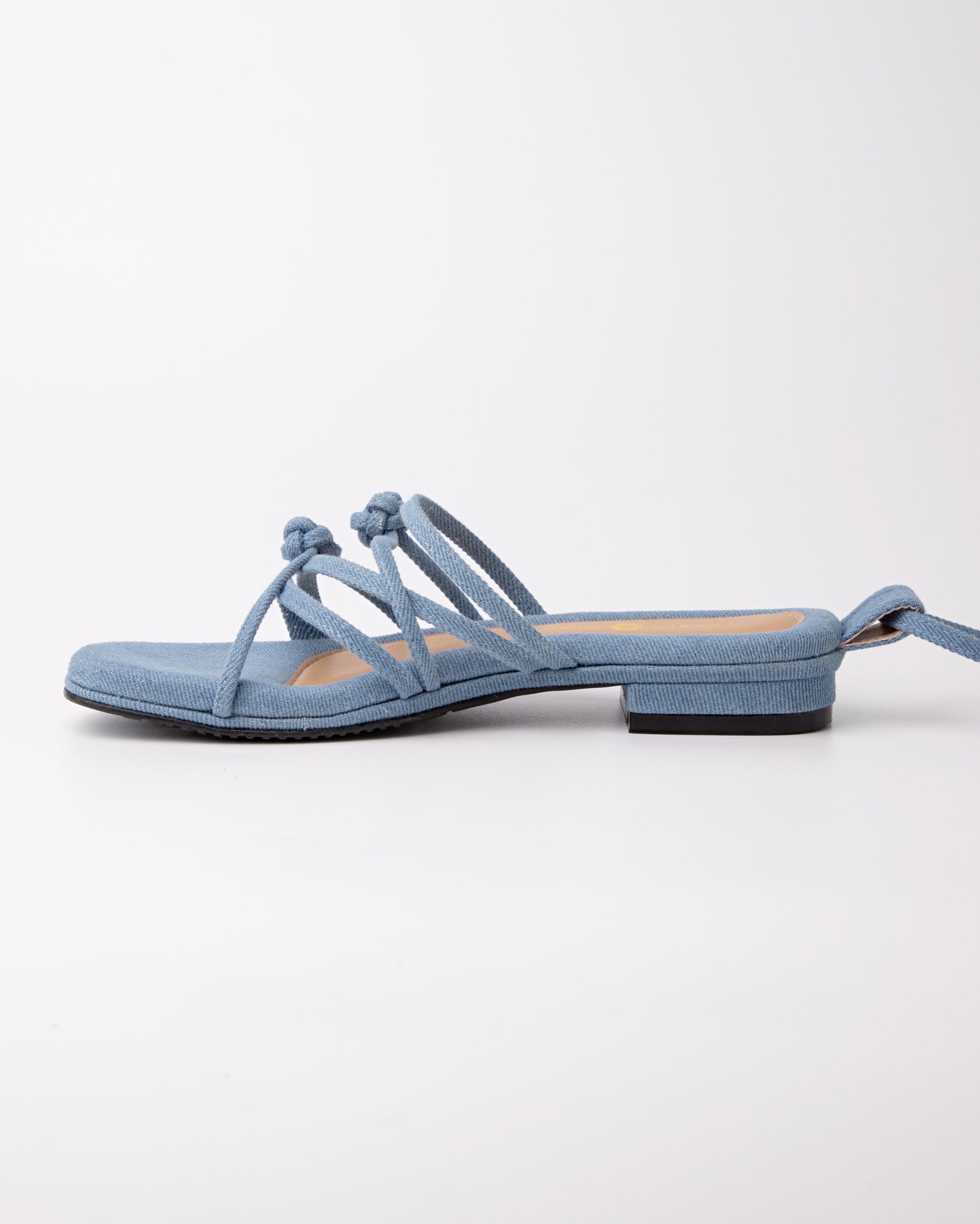 Double Chinese Knot Flats (Light Denim)