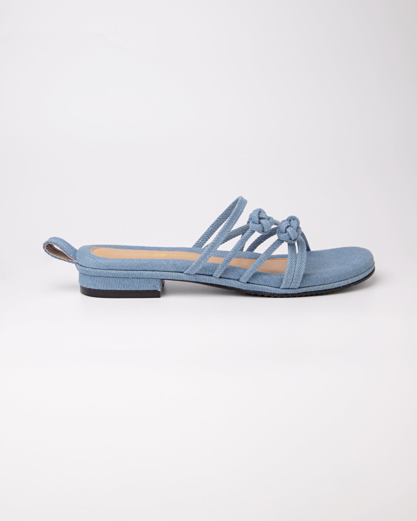 Double Chinese Knot Flats (Light Denim)