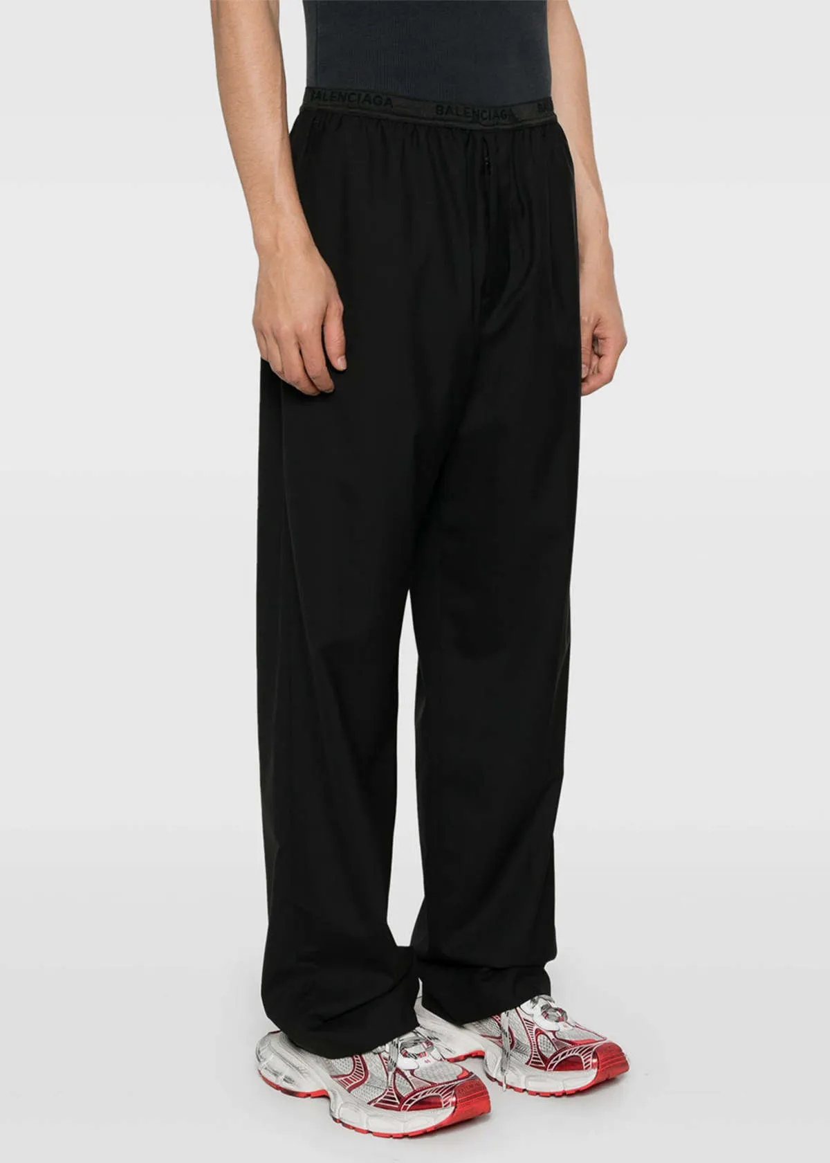 Elastic Pants - Black