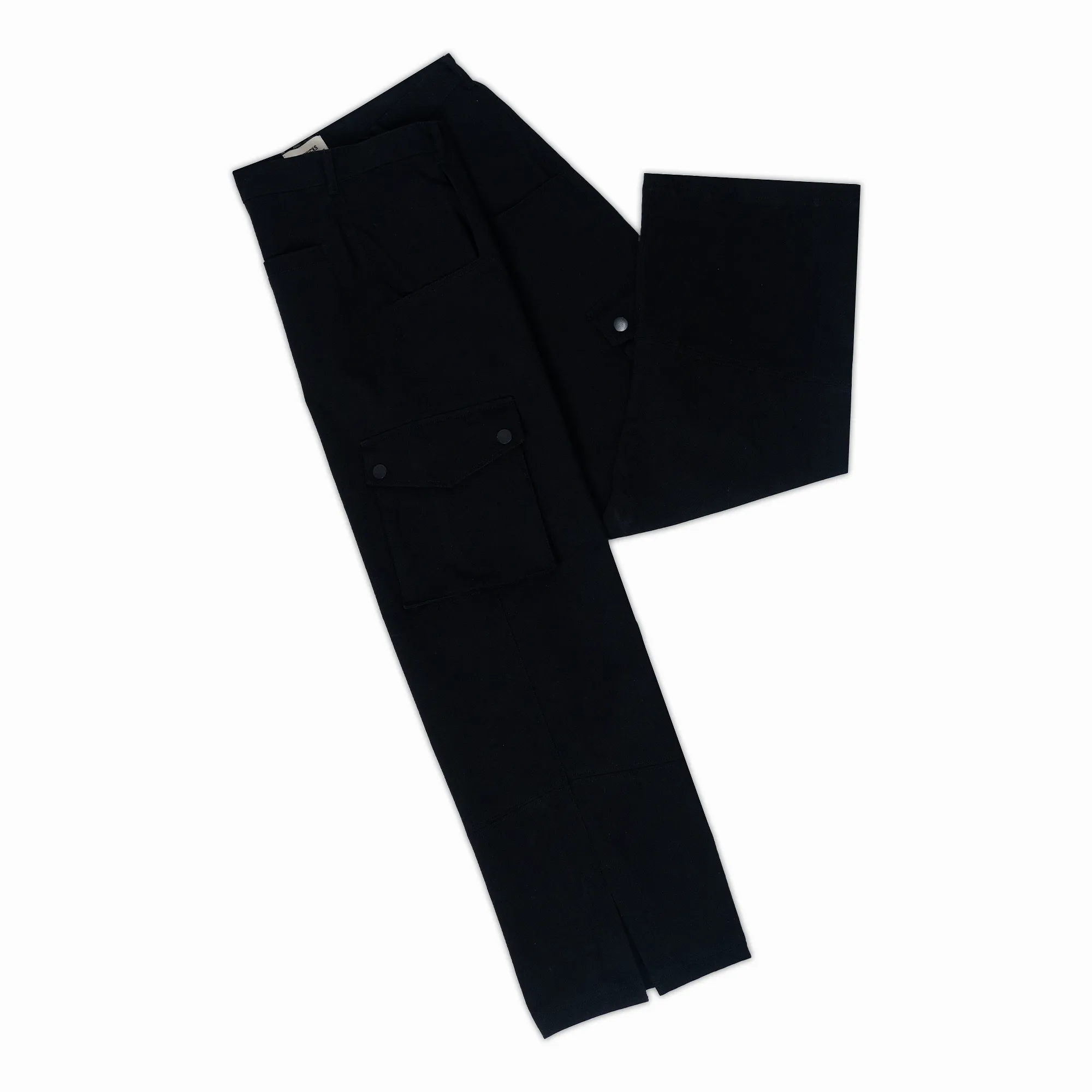 ESSENTIAL CARGO PANTS 'BLACK'