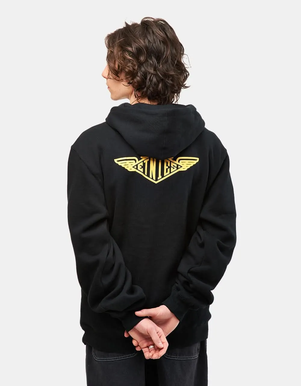 Etnies Wings Pullover Hoodie - Black