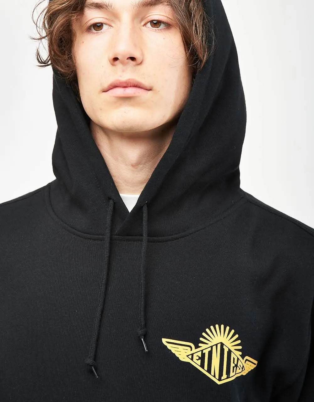 Etnies Wings Pullover Hoodie - Black