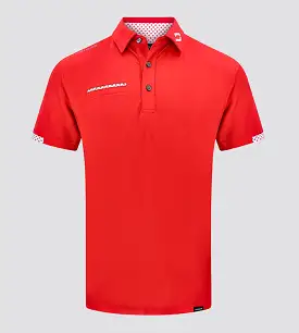 FASHION POCKET POLO - RED