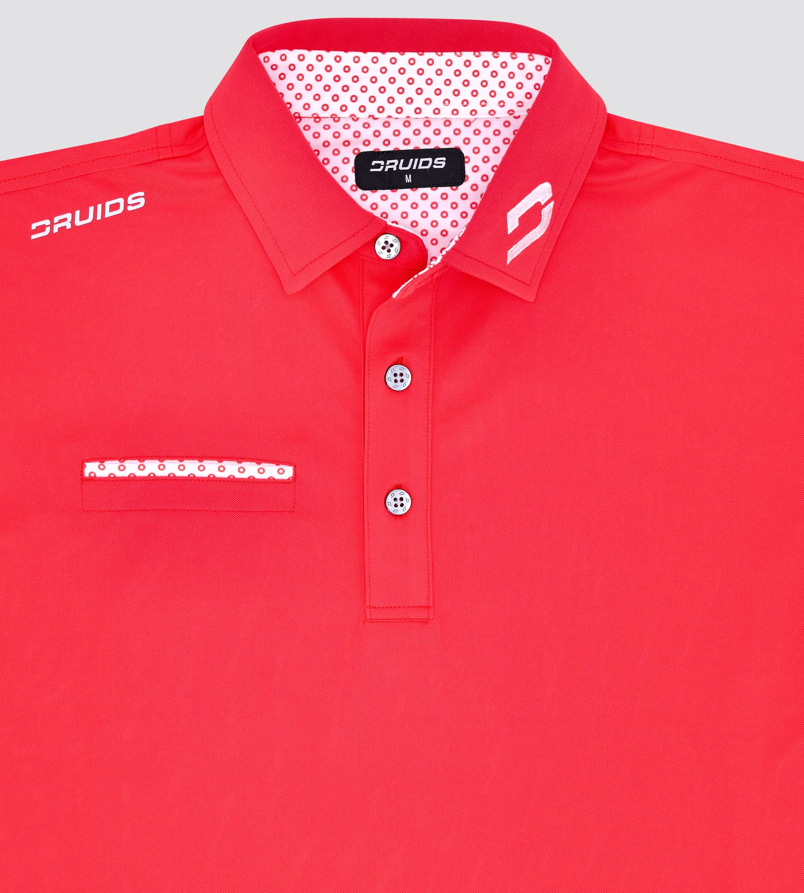 FASHION POCKET POLO - RED