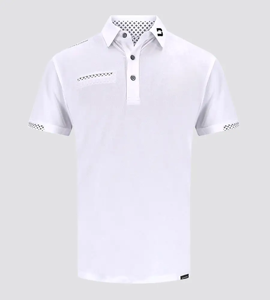 FASHION POCKET POLO - WHITE