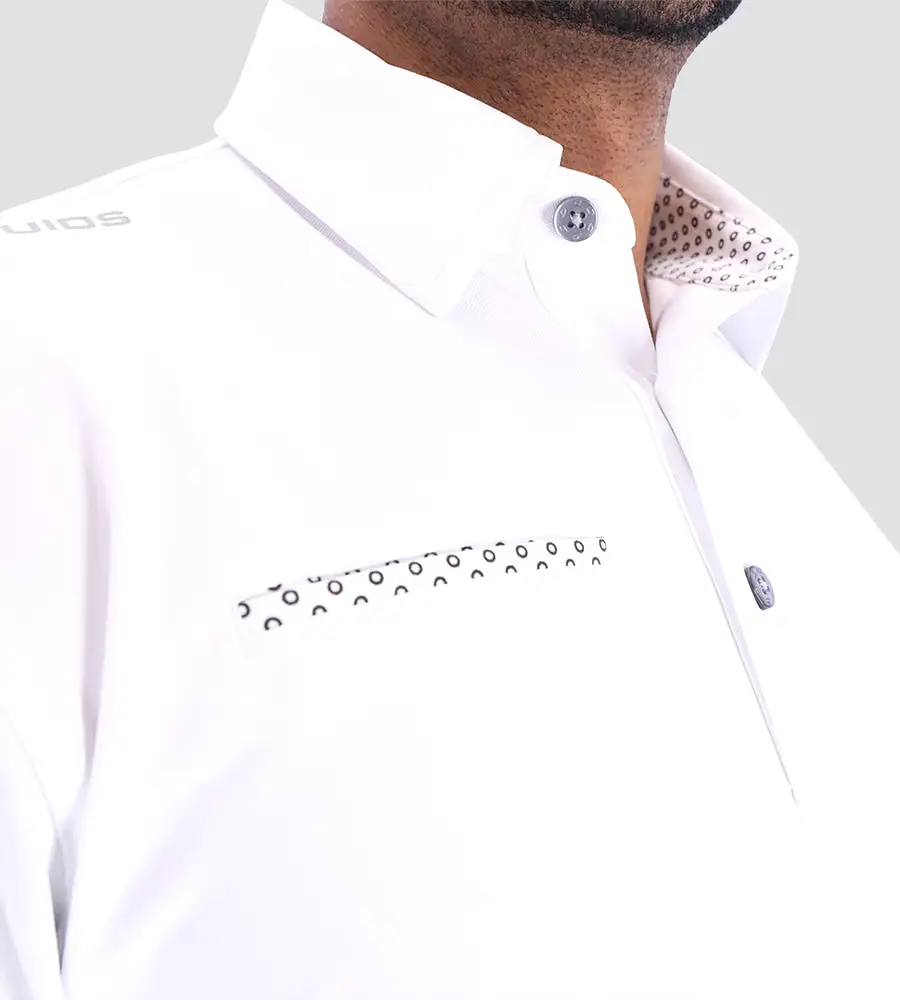 FASHION POCKET POLO - WHITE