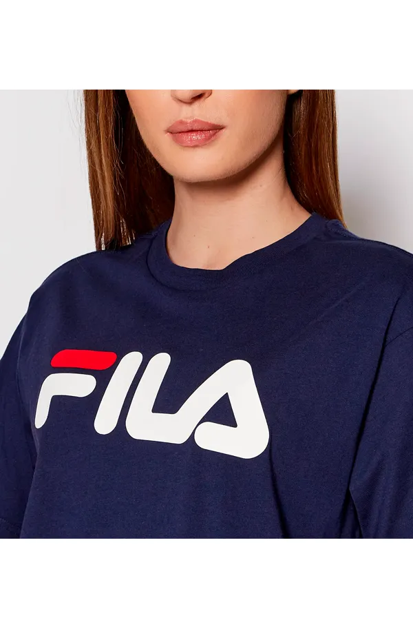 FILA Women Logo Tee Navy