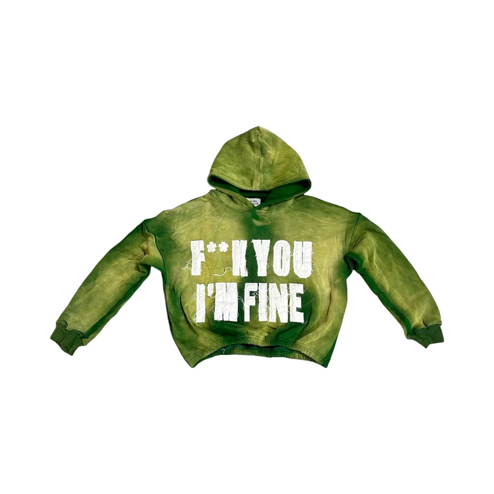 Fine Britches F**k U Hoodie Olive