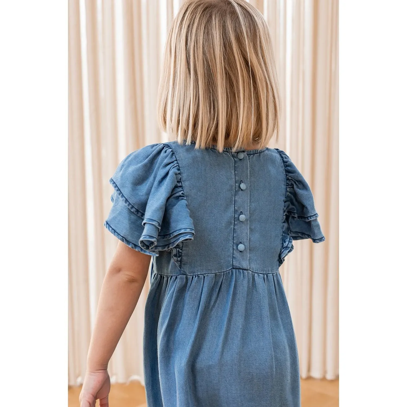 Fliink Light Denim Blue Hi Dress