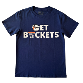 Get Buckets - Navy Tee