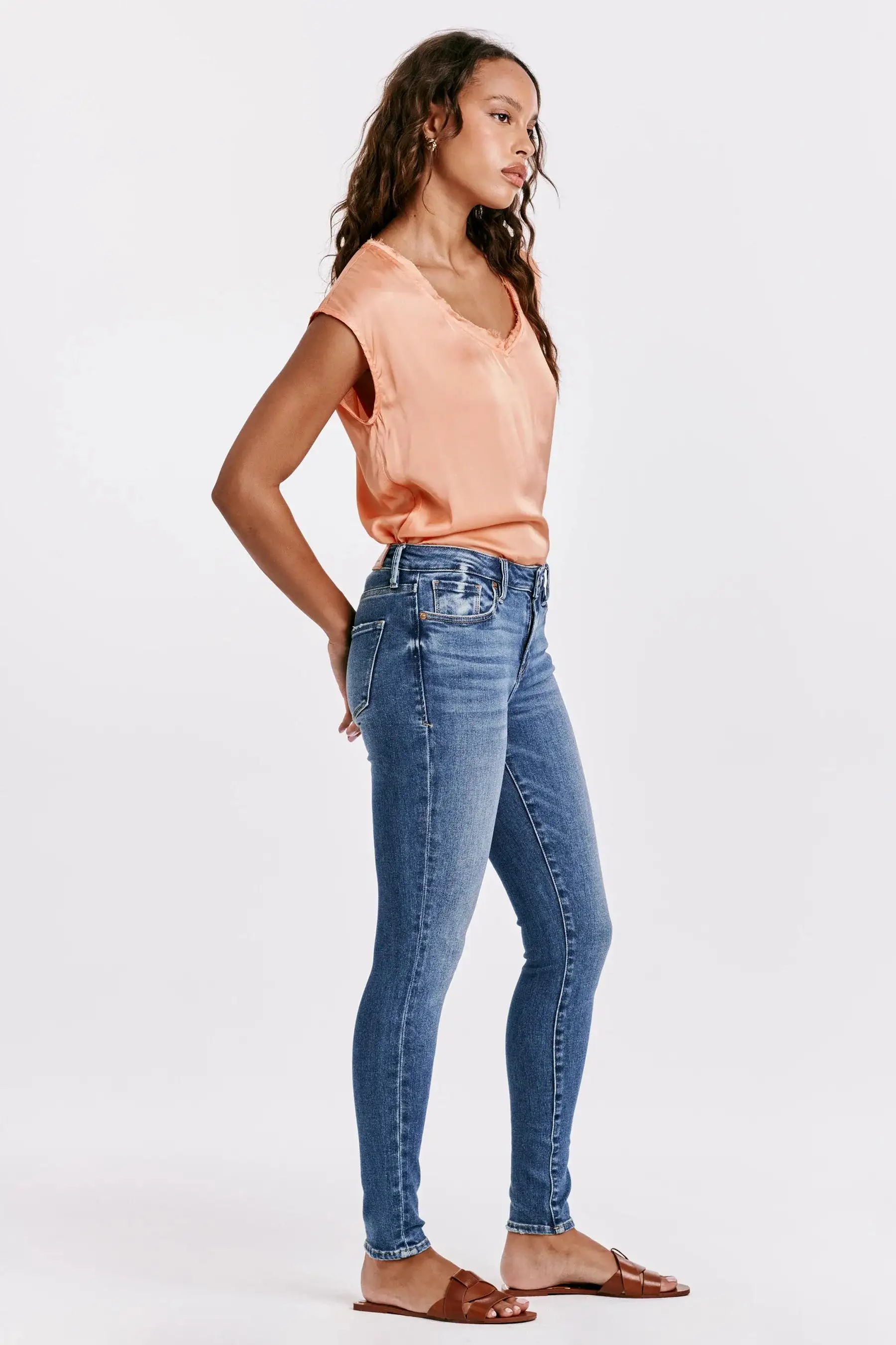 Gisele High Rise Skinny Jeans Manatiba