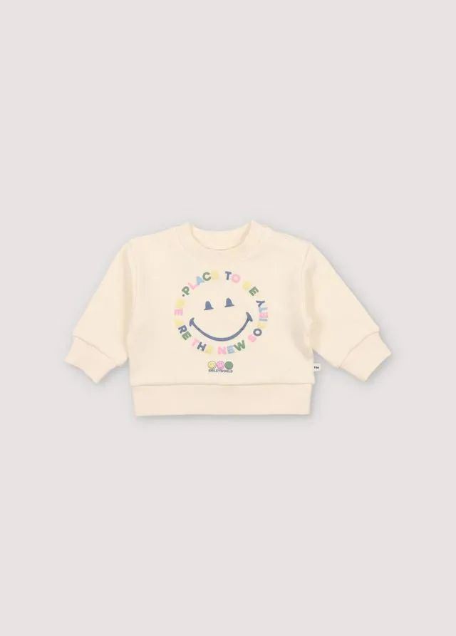 Happy Place Baby Sweater SmileyWorld