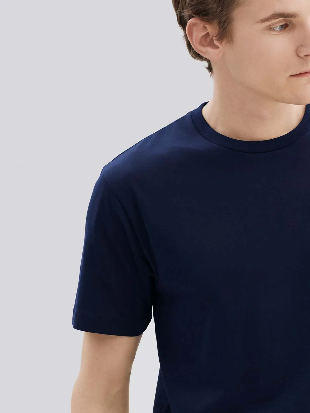 Heavy Weight S S Tee - Dark Navy