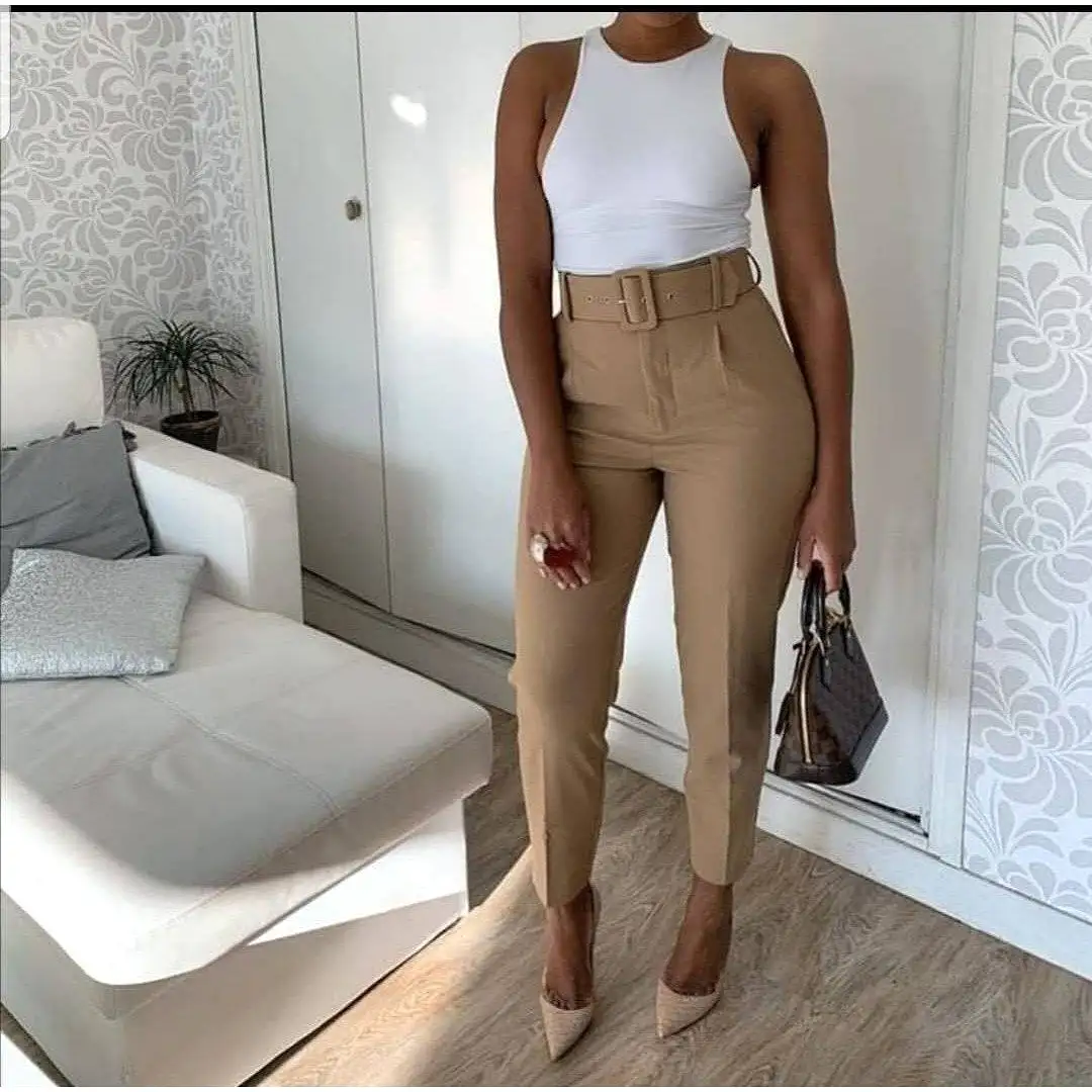 High Waisted skinny formal pants