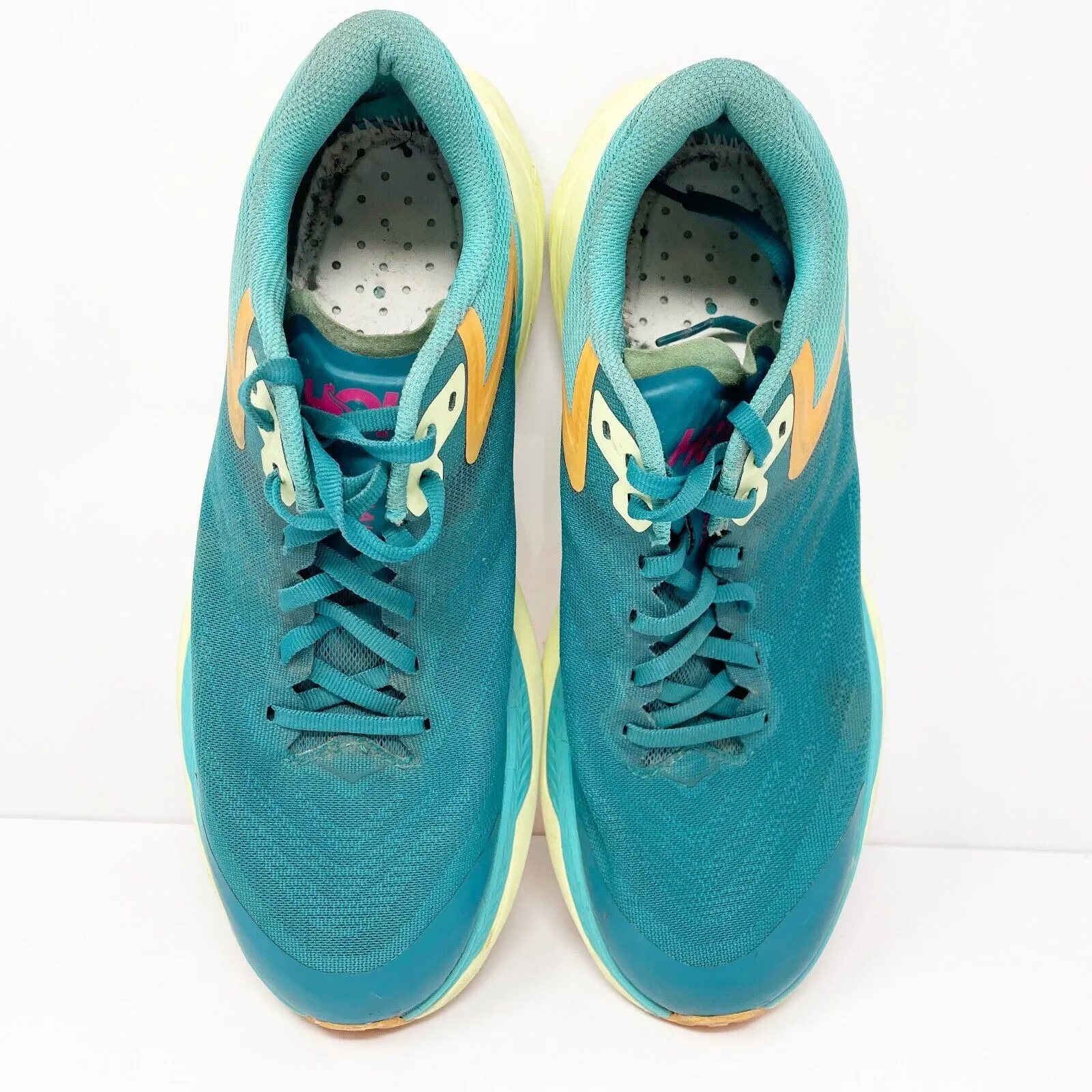 Hoka One One Womens Zinal 1119400 DLCR Blue Running Shoes Sneakers Size 9 B