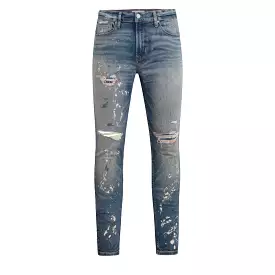 Hudson Indigo Pop Skinny Jeans