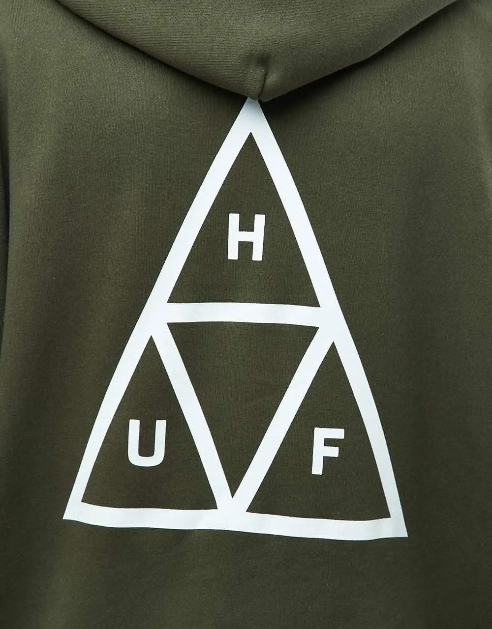 HUF Set Triple Triangle Pullover Hoodie - Hunter Green