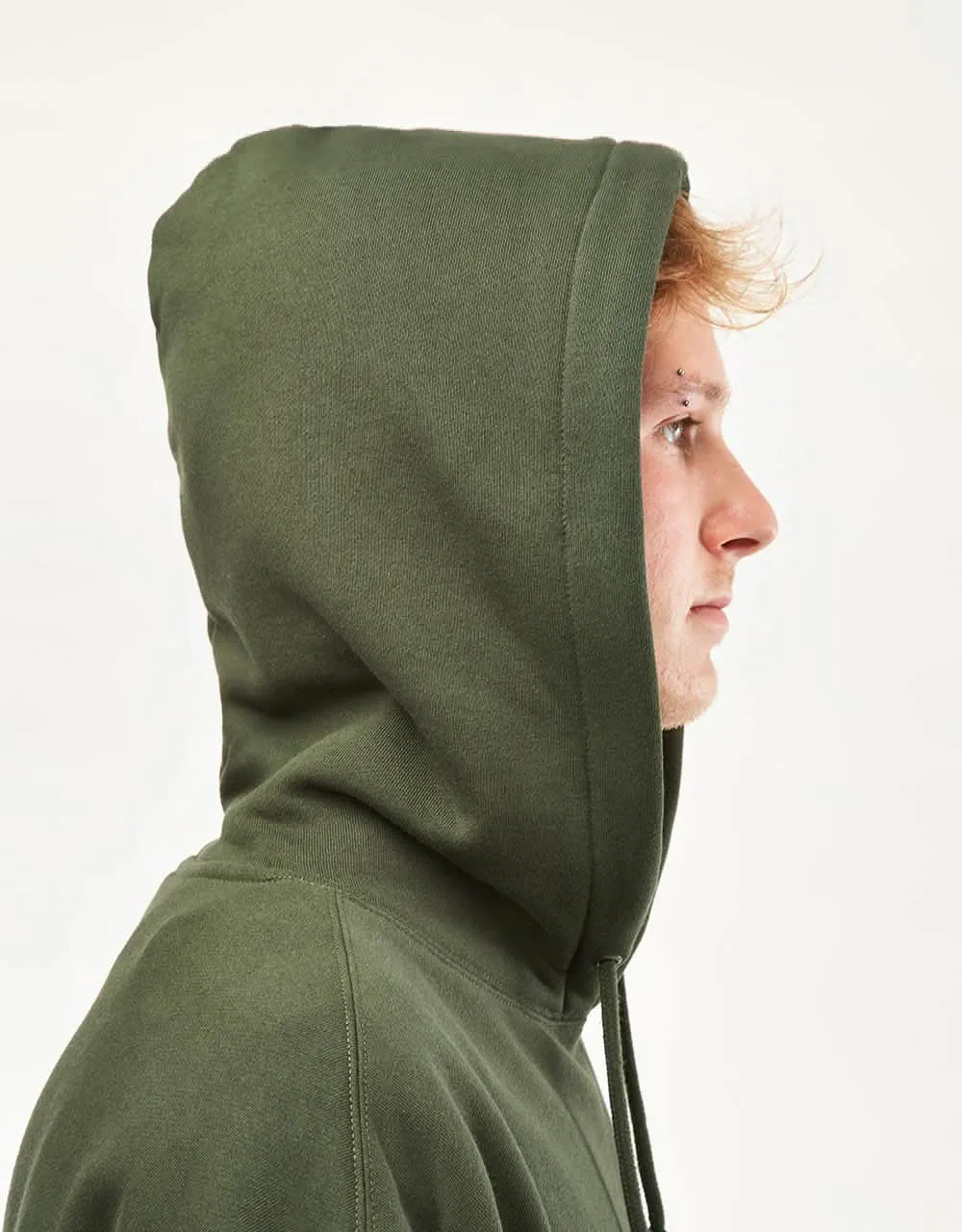 HUF Set Triple Triangle Pullover Hoodie - Hunter Green