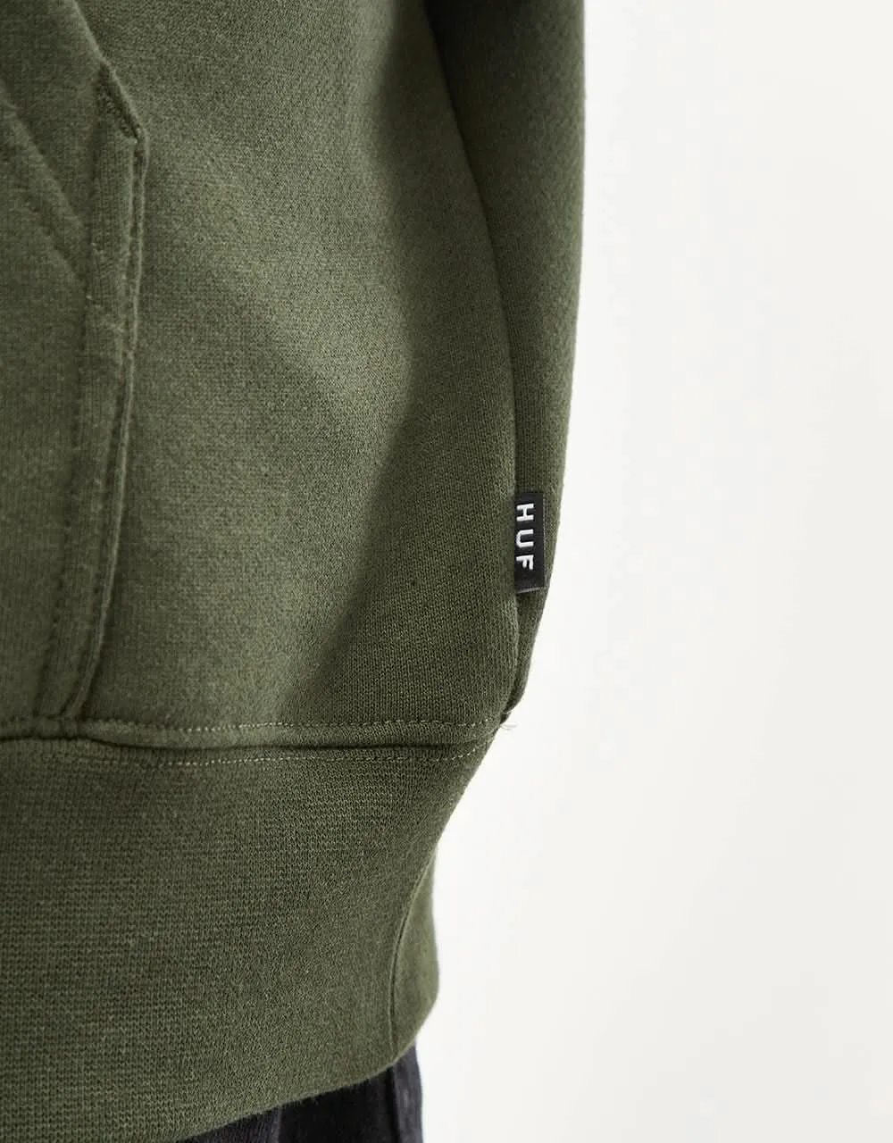 HUF Set Triple Triangle Pullover Hoodie - Hunter Green