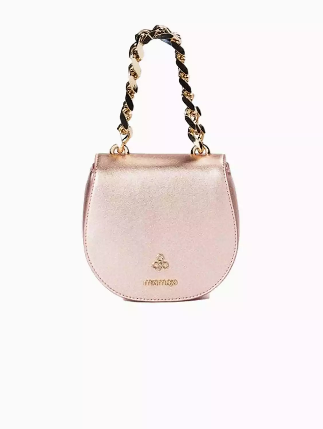 Iris XS Vegan Corn Leather Mini Bag | Rose Gold