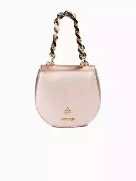 Iris XS Vegan Corn Leather Mini Bag | Rose Gold