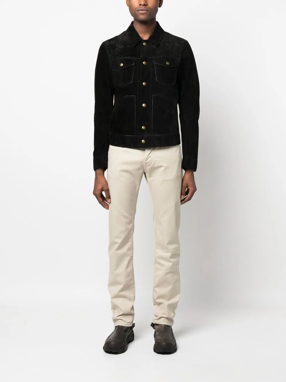 Jacob Cohen Jean droit Beige